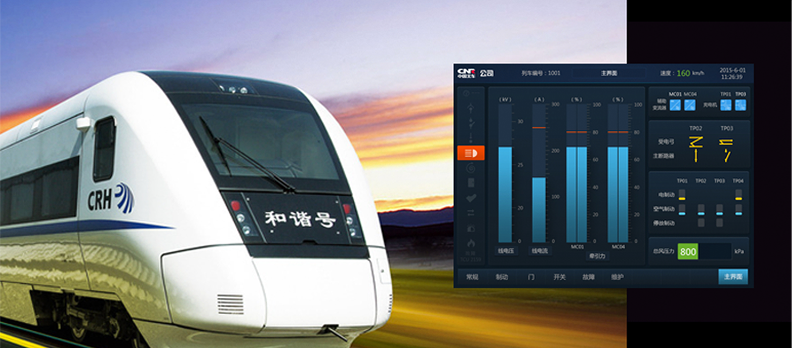 中國中車監(jiān)控顯示屏界面設(shè)計及QT、Codesys、Fltk開發(fā)